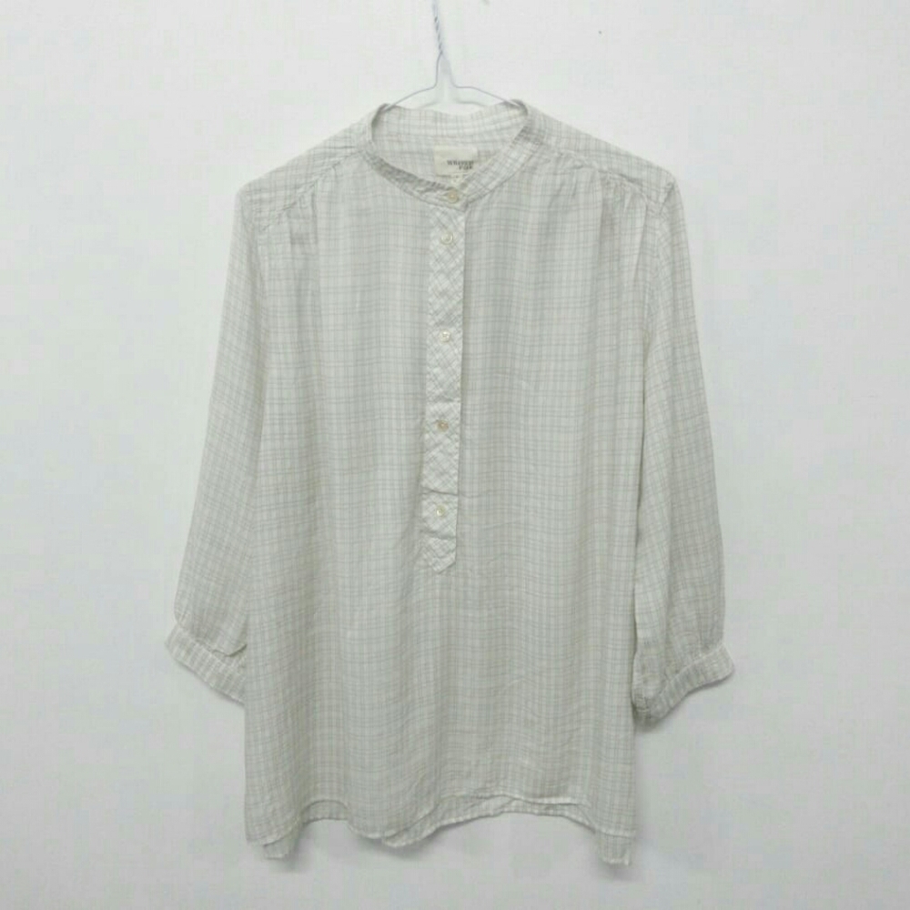 WILFRED FREE half button blouse - Picture 1 of 5